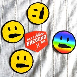 Deep Elum Brewing Vinyl Stickers